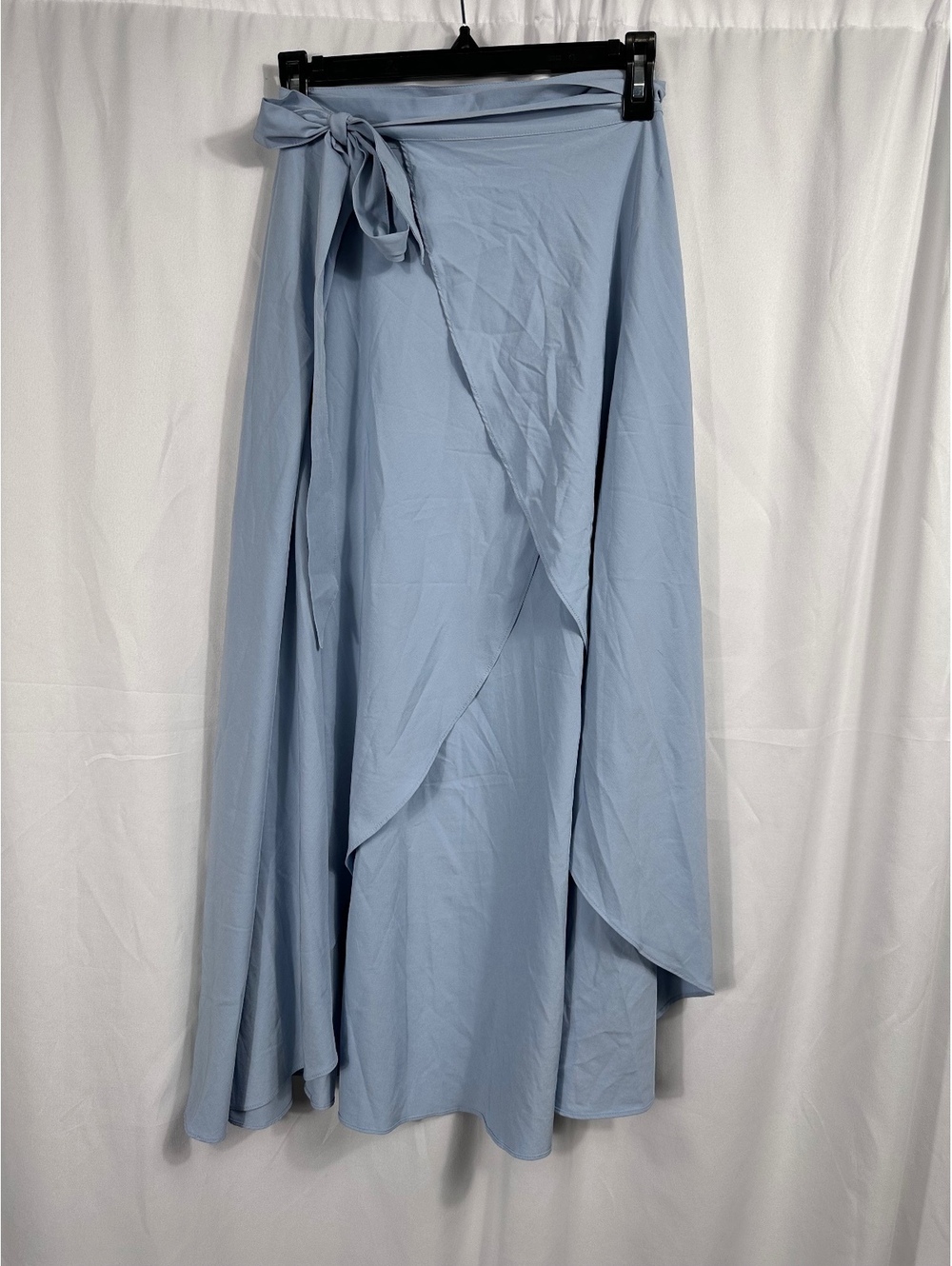 Halara Light Blue Wrap Maxi Skirt Size M